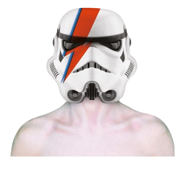 Star Wars Rebel Starman Stormtrooper Födelsedagskort En Storlek Röd Red One Size
