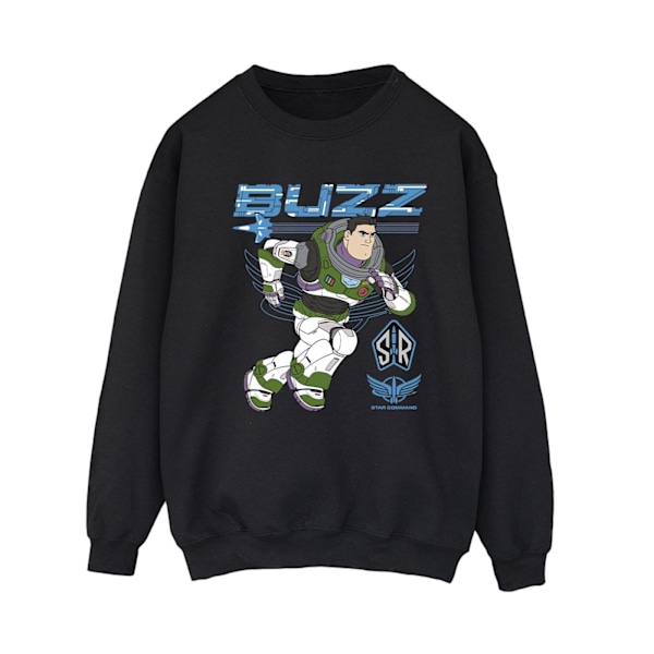 Disney Dam/Damer Lightyear Buzz Run To Action Sweatshirt S Black S