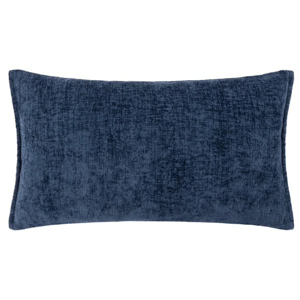Evans Lichfield Buxton Vändbar Rektangulär Kuddfodral 30cm Navy 30cm x 50cm