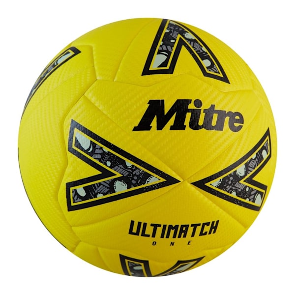 Mitre Ultimatch One 2024 Fotboll 3 Gul Yellow 3