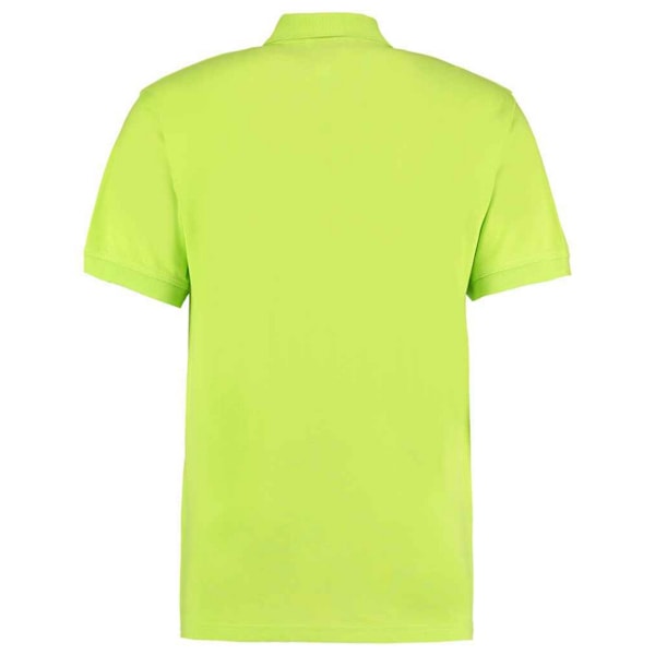 Kustom Kit Herr Arbetskläder Heather Pikétröja XL Lime Green Lime Green XL