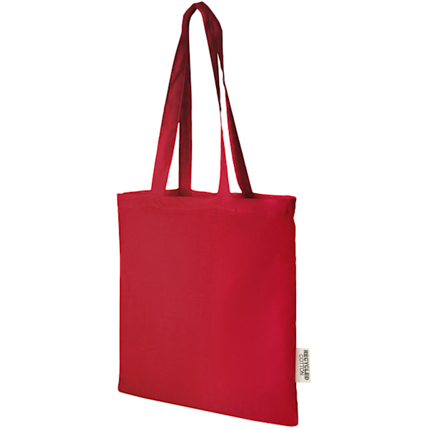 Madras återvunnen bomull 7L Tote Bag One Size Röd Red One Size