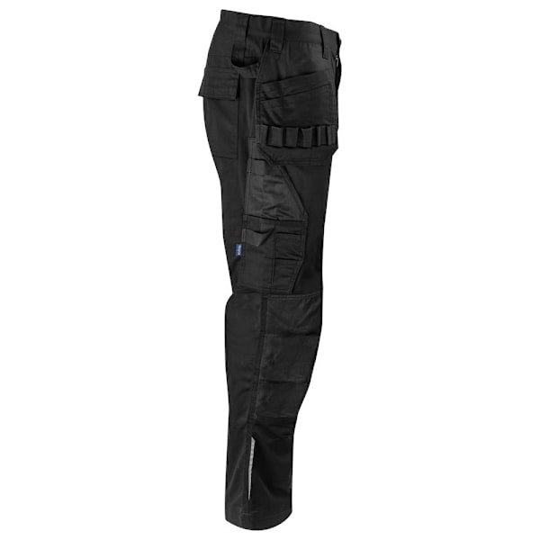 Projob herr Stretch Plain Cargo byxor 42S svart Black 42S