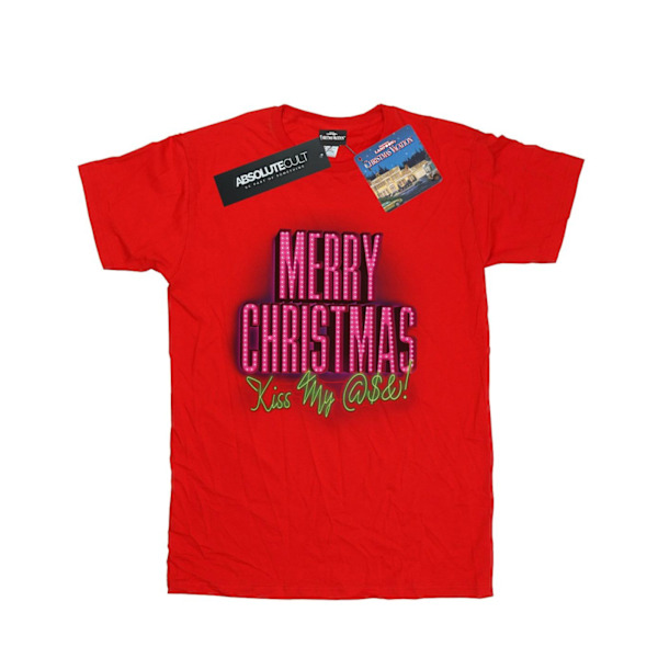 National Lampoon's Christmas Vacation Herr Kiss My Ass T-shirt Red L