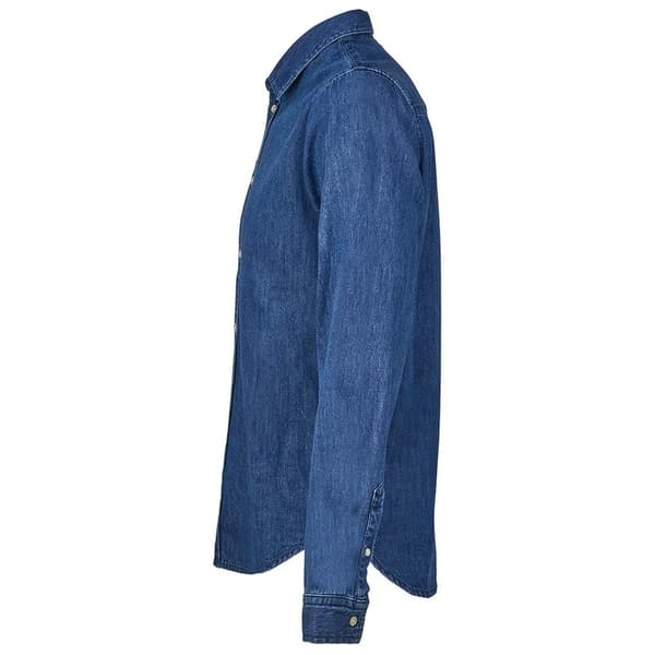 NEOBLU Herr Bennett Jeansskjorta M Stonewash Denim Stonewash Denim M