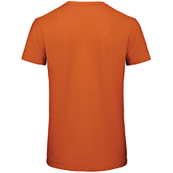 B&C Mens Favorite Organic Cotton Crew T-shirt L Urban Orange Urban Orange L