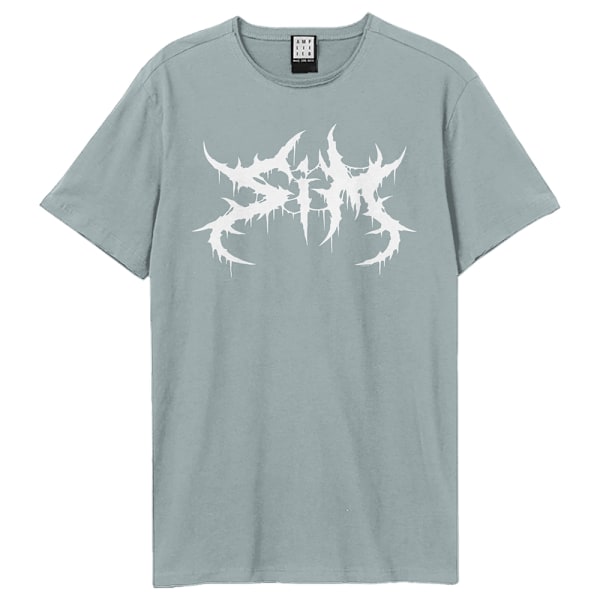 Amplified Unisex Vuxen SiM Logotyp T-shirt M Strange Blue Strange Blue M