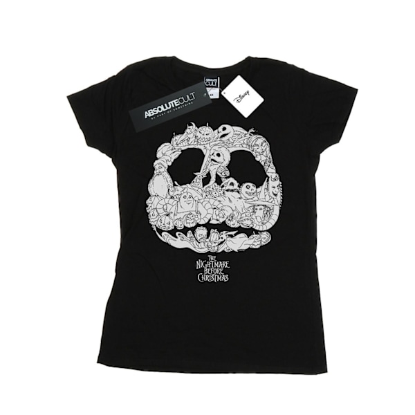 Disney Dam/Kvinnor Mardrömmen Innan Jul Jack Skellington Black M