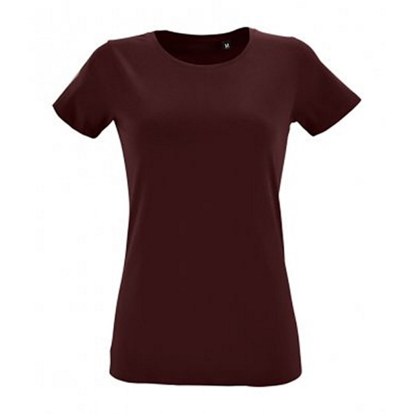 SOLS Dam/Kvinnor Regent Fit Kortärmad T-shirt M Oxblood Oxblood M