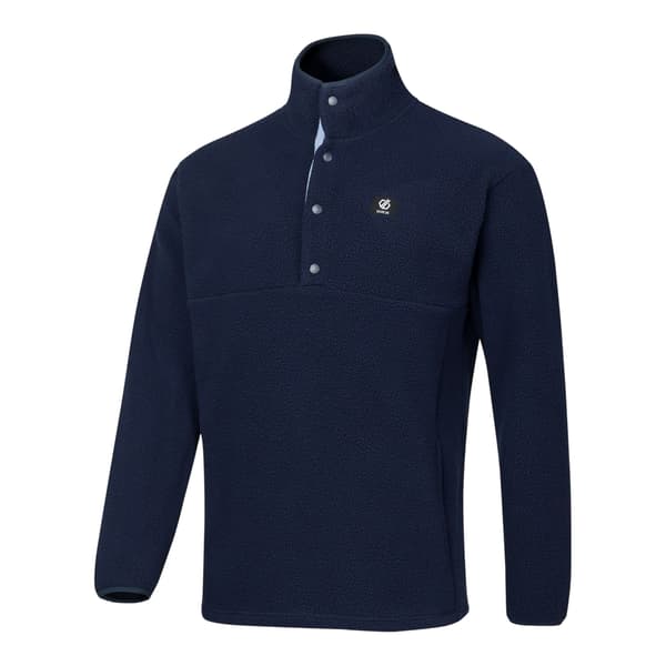 Dare 2B Herr Twin Tip Snap Fleecetopp L Marinblå Navy L