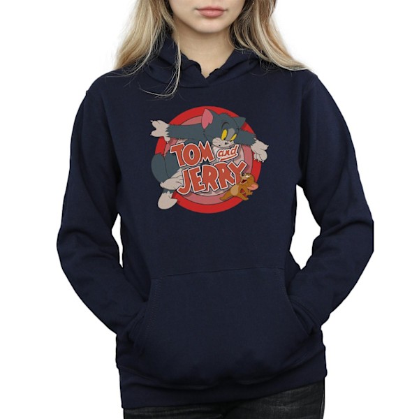 Tom And Jerry Dam/Damer Classic Catch Hoodie L Marinblå Navy Blue L