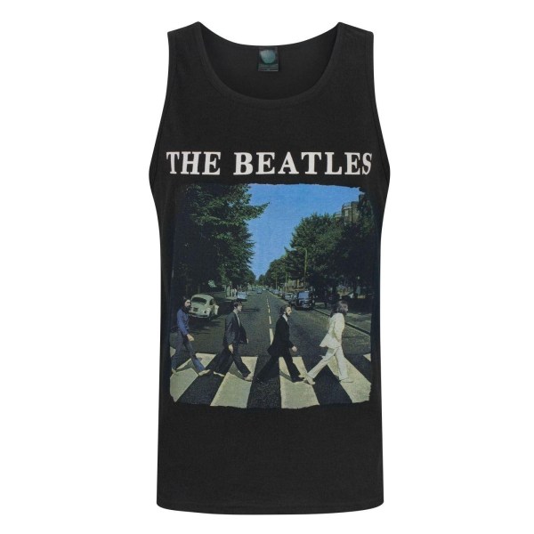 The Beatles officiella Abbey Road-väst för män M svart Black M