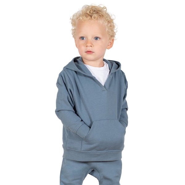 Larkwood Barnkläder/Barn Hållbar Hoodie 12-18 Månader Sten B Stone Blue 12-18 Months