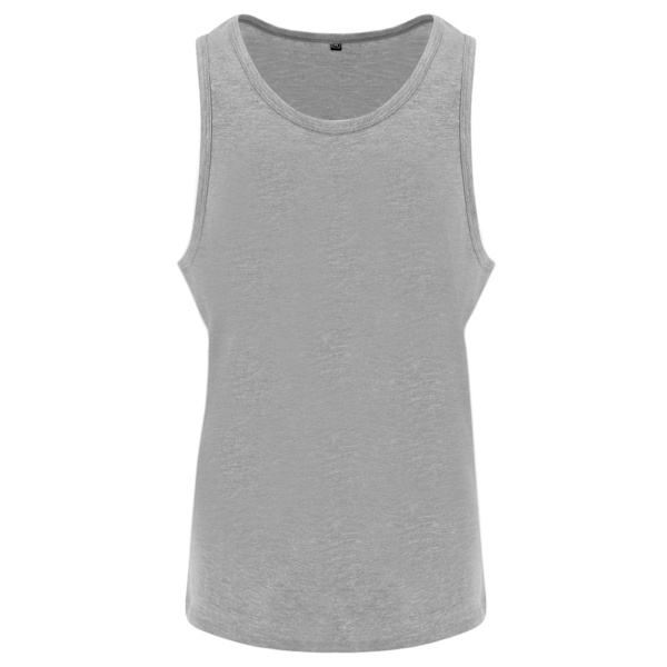 AWDis Just Ts Herr Tri-Blend Väst XL Heather Grey Heather Grey XL
