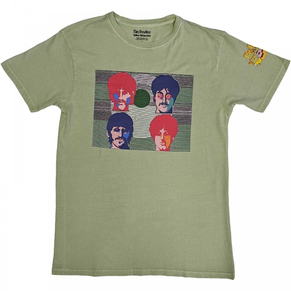 The Beatles Unisex Vuxen Gul Ubåt Magisk Piano Bak Prin Green S
