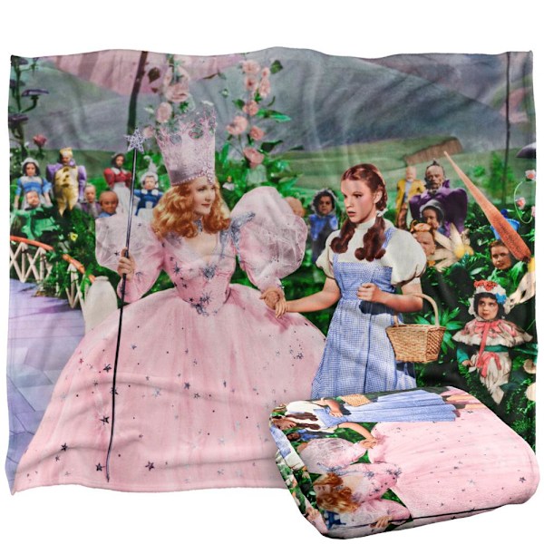 Trollkarlen från Oz Scen Dorothy Filt En Storlek Flerfärgad Multicoloured One Size