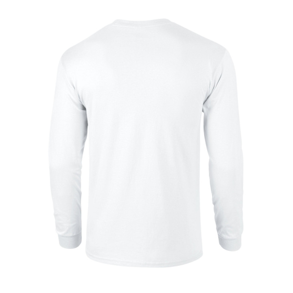 Gildan Unisex Adult Ultra Cotton Long-Sleeved T-Shirt 4XL Vit White 4XL