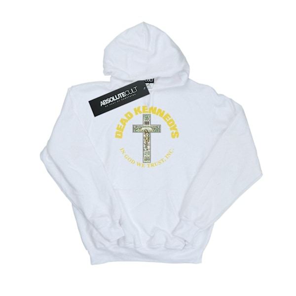 Dead Kennedys Mens In God We Trust Hoodie 3XL Vit White 3XL