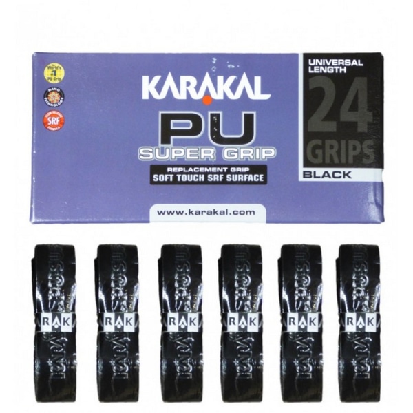 Karakal Racket Overgrip (Pack med 24) One Size Svart Black One Size