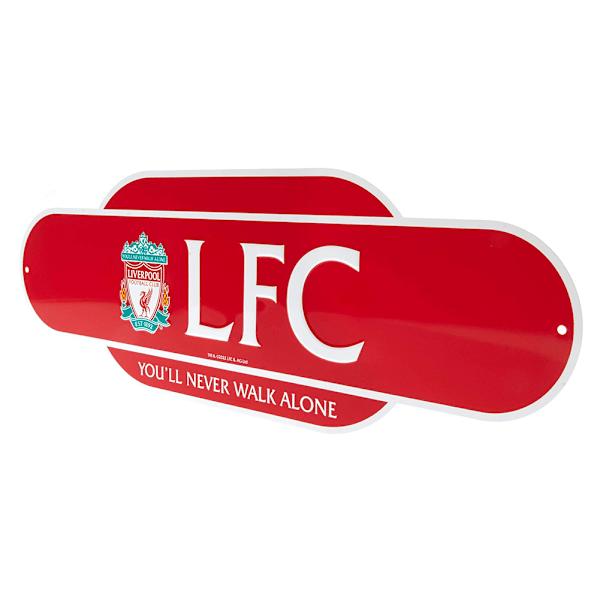 Liverpool FC You´ll Never Walk Alone Retro Plaque One Size Röd/ Red/White One Size