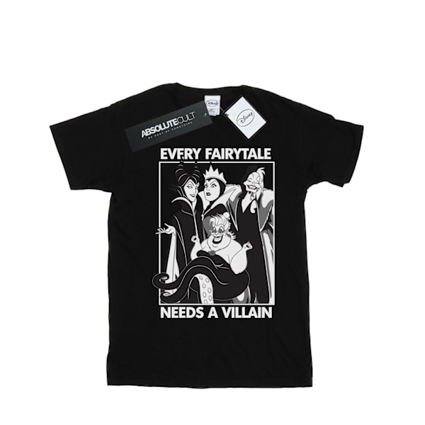 Disney Girls Every Fairy Tale Needs A Villain Bomull T-shirt 12 Black 12-13 Years