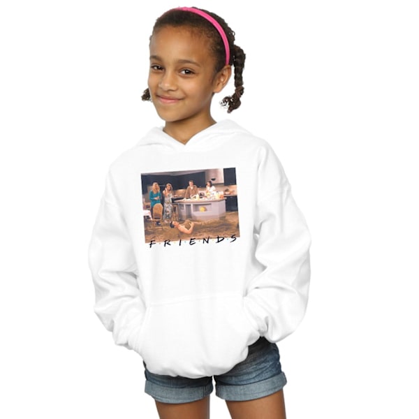 Friends Girls Joey Mermaid Hoodie 9-11 År Vit White 9-11 Years