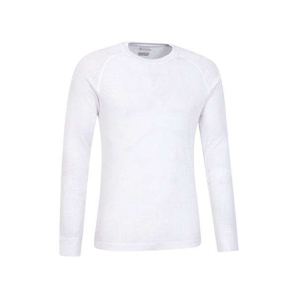 Mountain Warehouse Herr Talus Rundhals Långärmad Termisk T-shirt White XL