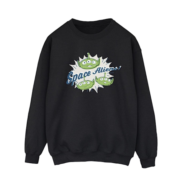 Disney Dam/Kvinnor Toy Story Aliens Sweatshirt S Svart Black S
