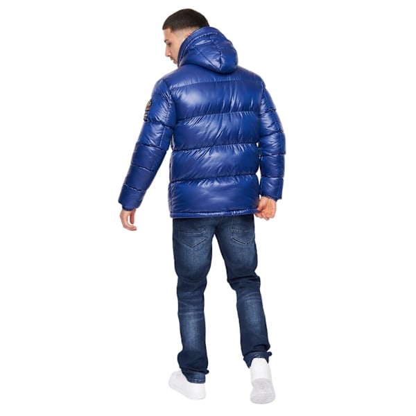 Crosshatch Herr Crosswell High Shine Jacka L Royal Blå Royal Blue L