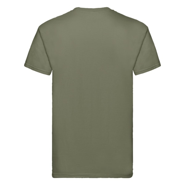 Fruit of the Loom Herr Super Premium T-shirt XXL Klassisk Oliv Classic Olive XXL