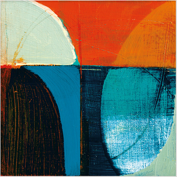 Joanne Last Abstract 6 Väggmonterad Monterad Tryck En Storlek Flerfärgad Multicoloured One Size