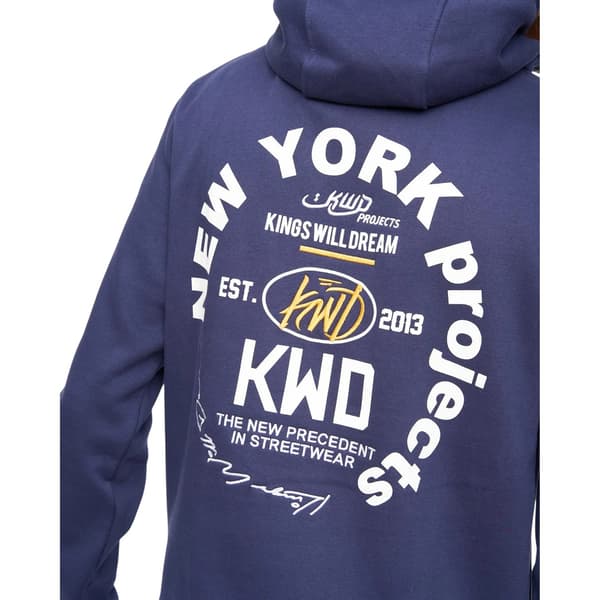 Kings Will Dream Herr Mobalot Hoodie S Marinblå Navy S
