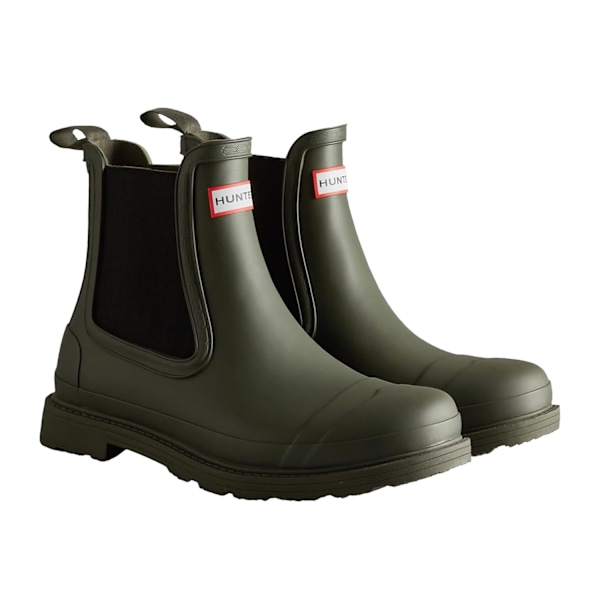 Hunter Commando Chelsea Stövlar för män 9 UK Mörk Oliv Dark Olive 9 UK