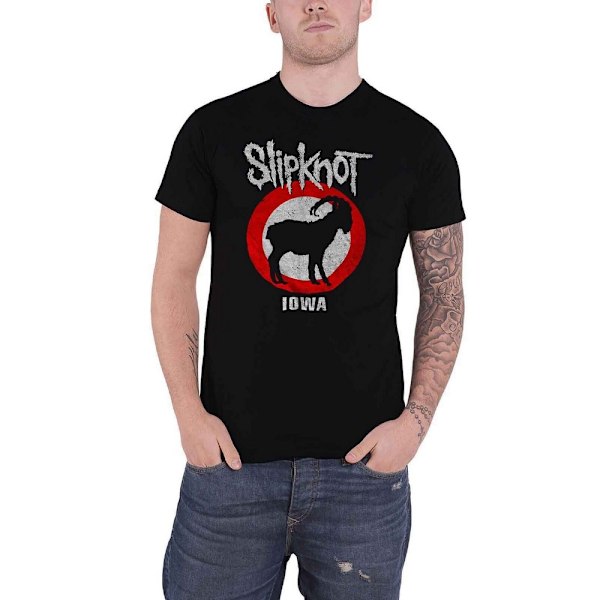 Slipknot Unisex Vuxen Iowa Goat T-Shirt XXL Svart Black XXL