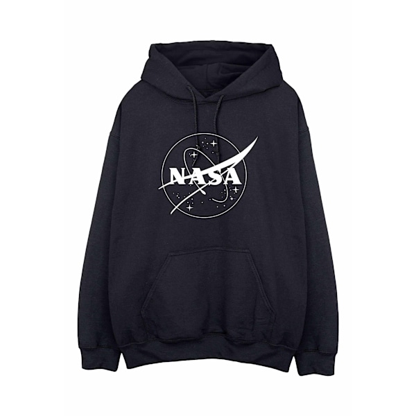 NASA Dam/Kvinnor Insignia Logotyp Hoodie L Svart Black L