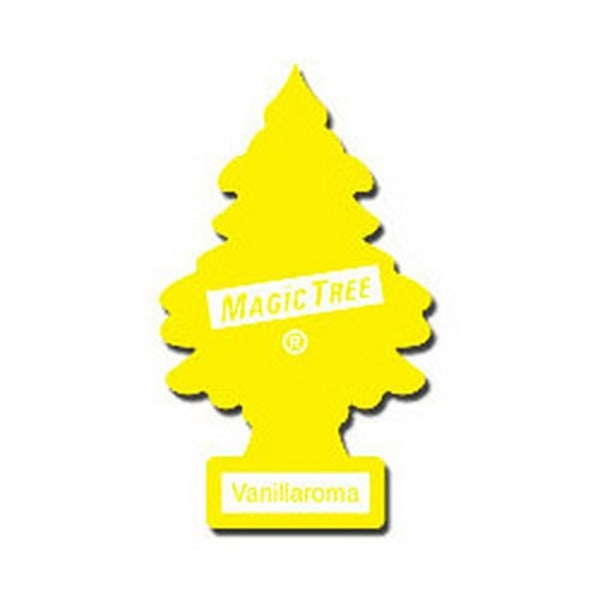Magic Tree Vanillaroma Hängande Bilsluftfräschare One Size Gul Yellow/White One Size