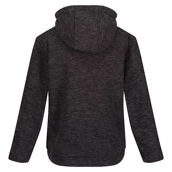 Regatta Barn/Barn Keyon Hooded Fleece 11-12 År Svart Ma Black Marl 11-12 Years