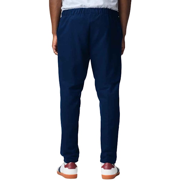 Gildan Midweight Joggingbyxor med Fickor Herr M Marinblå Navy M