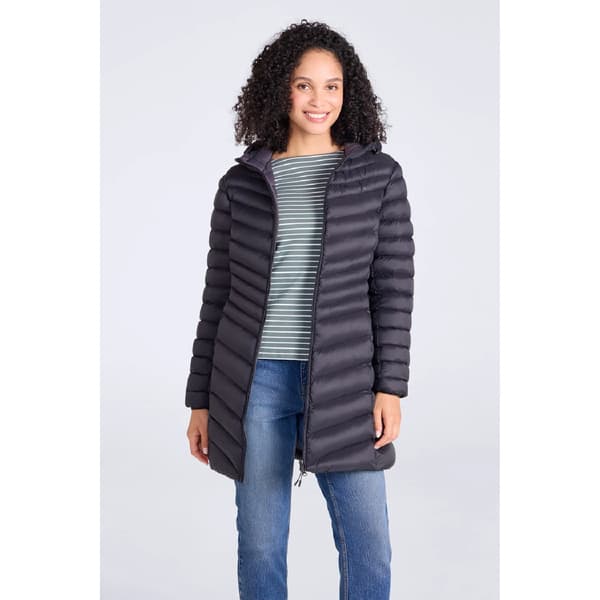 Mountain Warehouse Dam/Damer Florence Lång Vadderad Jacka 12 Black 12 UK