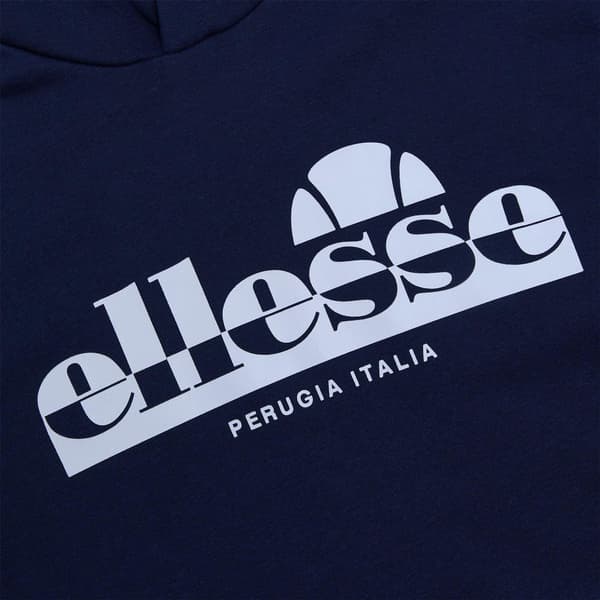 Ellesse Herr Pullover Hoodie M Marinblå Navy M