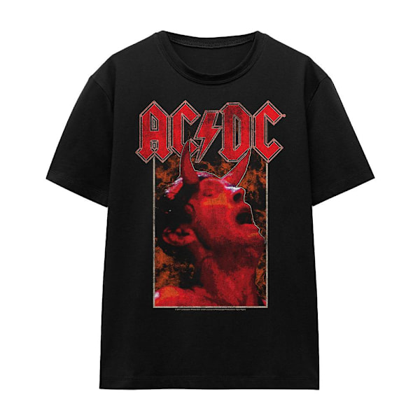 AC/DC Unisex Vuxen Horns T-Shirt XL Svart Black XL