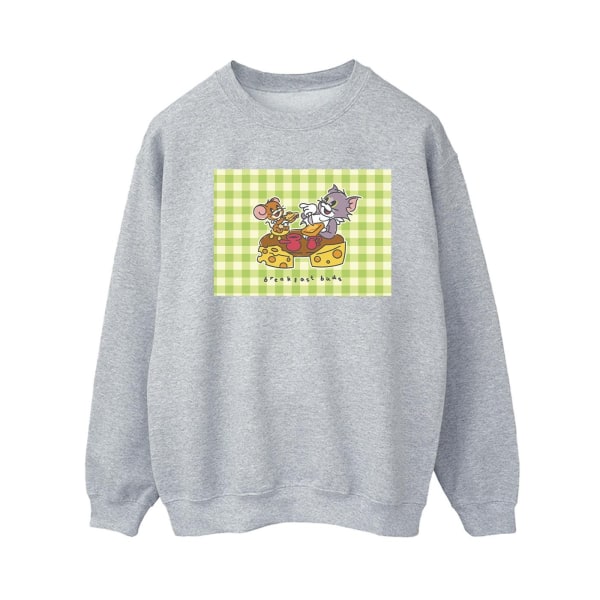 Tom And Jerry Frukost Buds Sweatshirt dam/dam L Sports Sports Grey L