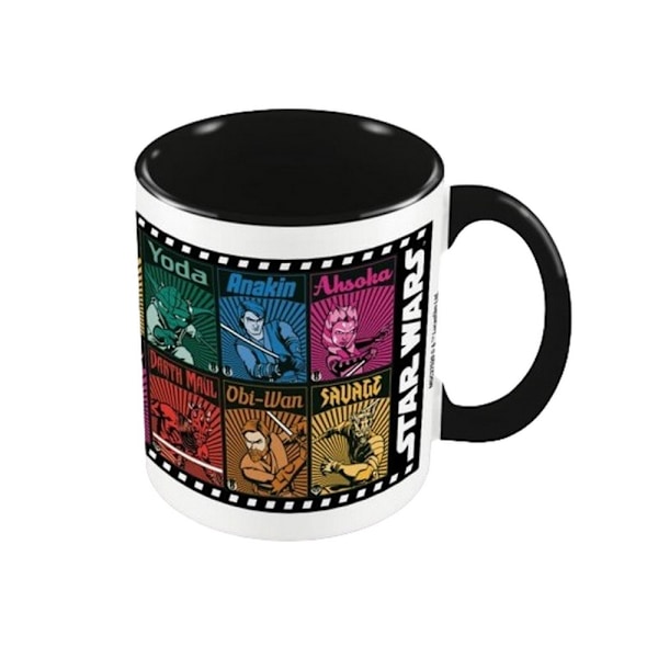 Star Wars: The Clone Wars Collage Mug En Storlek Flerfärgad Multicoloured One Size