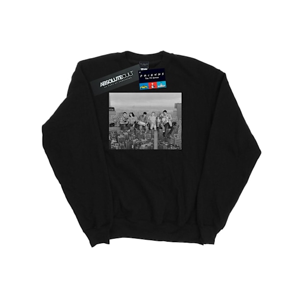 Friends Mens Construction Photo Sweatshirt S Svart Black S