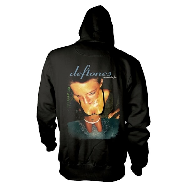 Deftones Unisex Adult Around The Fur 2022 Hoodie S Svart Black S