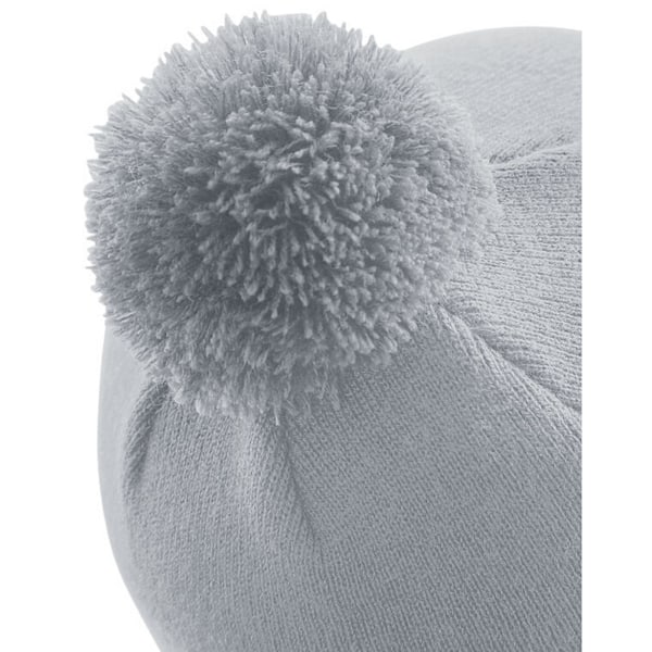 Beechfield Original Pom Pom Beanie One Size Light Grey Light Grey One Size
