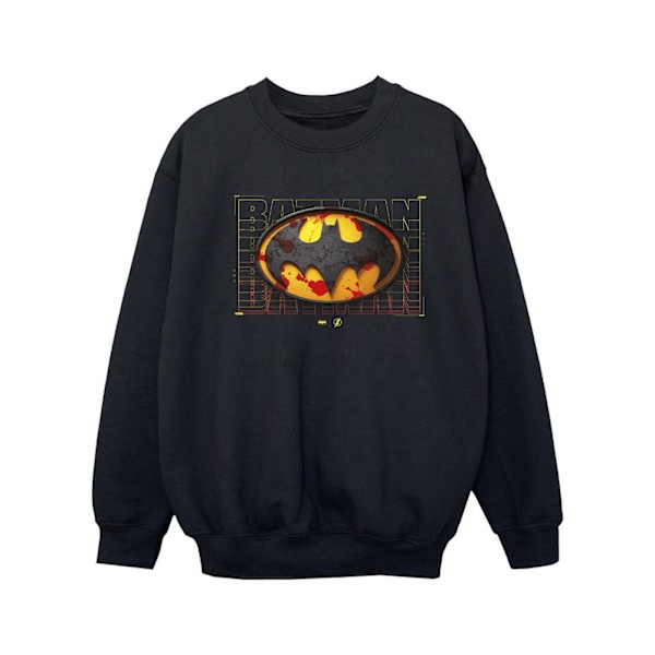 DC Comics Girls The Flash Batman Red Splatter Sweatshirt 5-6 år Black 5-6 Years