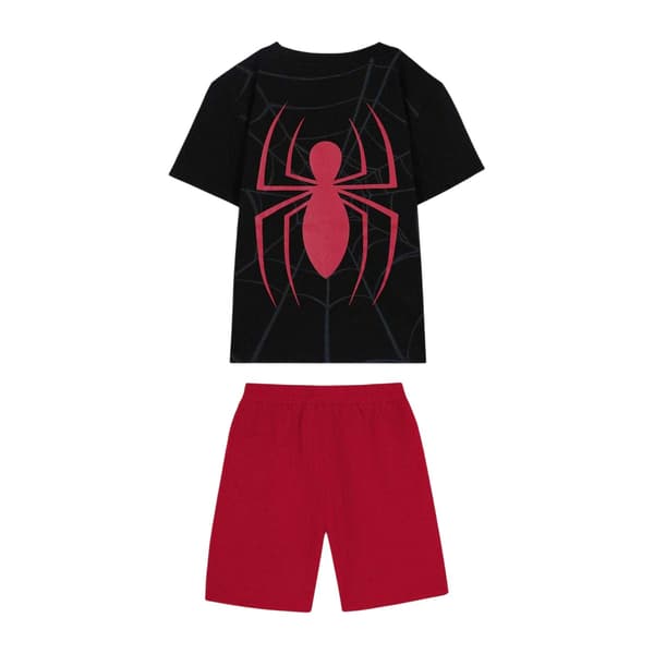 Marvel Barn/Kids Spider-Man Topp & Byxset 5-6 År Röd Red/Black 5-6 Years