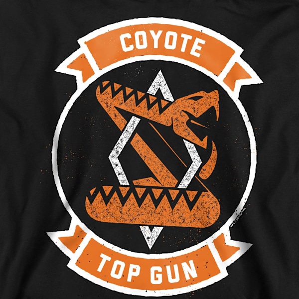 Top Gun Unisex Vuxen Coyote Logotyp Sweatshirt XL Svart Black XL