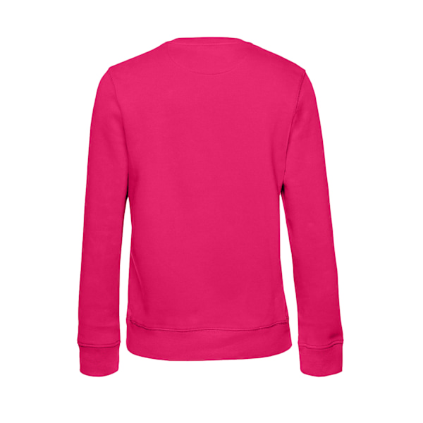 B&C Dam/Kvinna Queen Crew Neck Sweatshirt XL Magenta Rosa Magenta Pink XL